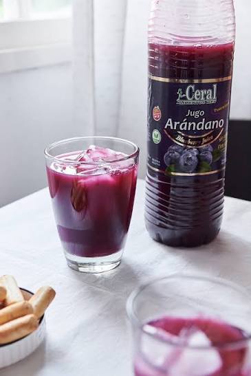 Jugo de arándanos